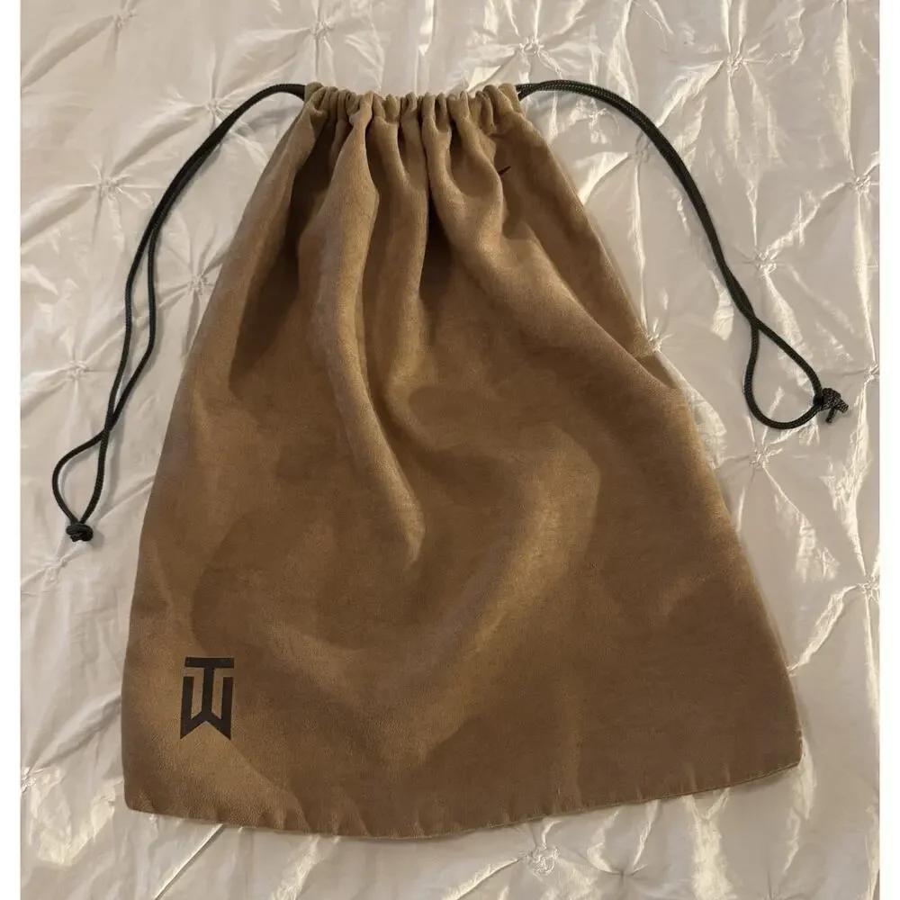 Nike Tiger Woods Shoe Bag Beige TW10 Suede